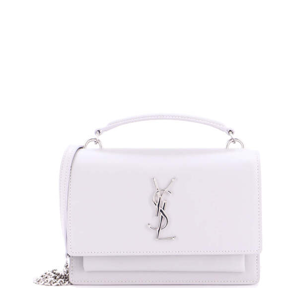 Saint Laurent Handbags - Saint Laurent Sunset Top Handle Chain Wallet Leather